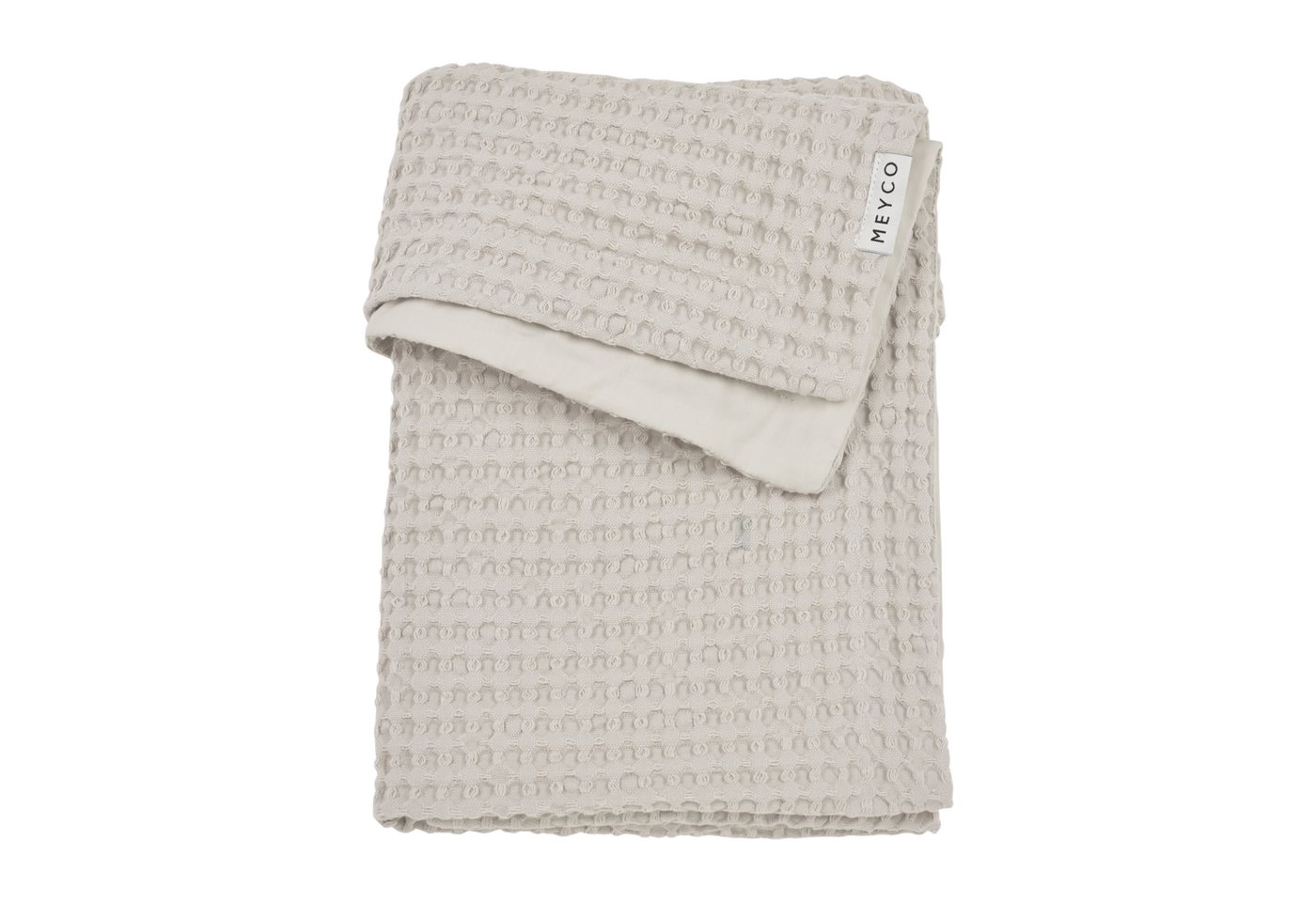 Babydecke Greige, Meyco Baby, 100x150cm von Meyco Baby