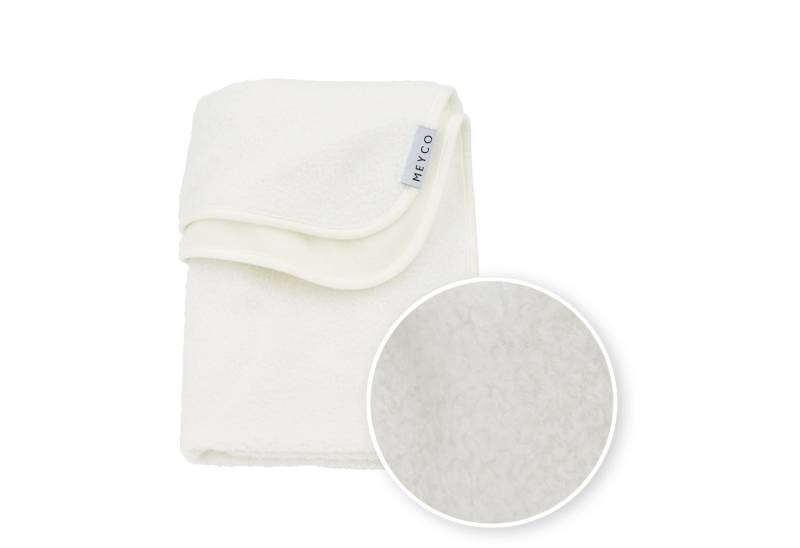 Babydecke Offwhite, Meyco Baby, 75x100cm von Meyco Baby