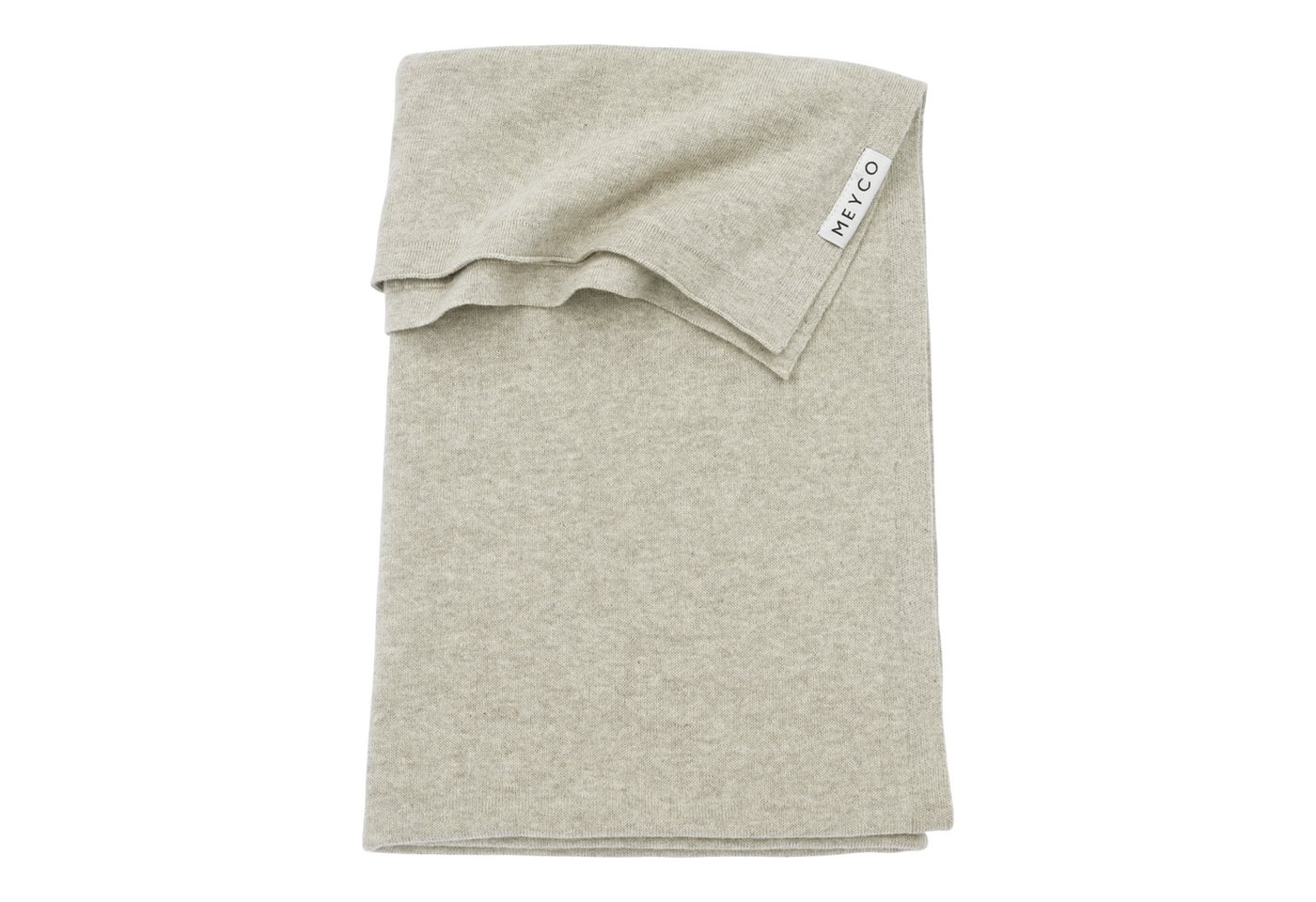 Babydecke Sand Melange, Meyco Baby, 75x100cm von Meyco Baby