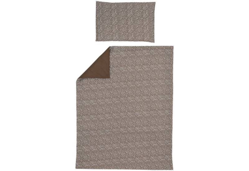 Meyco Baby Babybettwäsche Cheetah Chocolate, Jersey, 1 teilig, 120x150cm von Meyco Baby