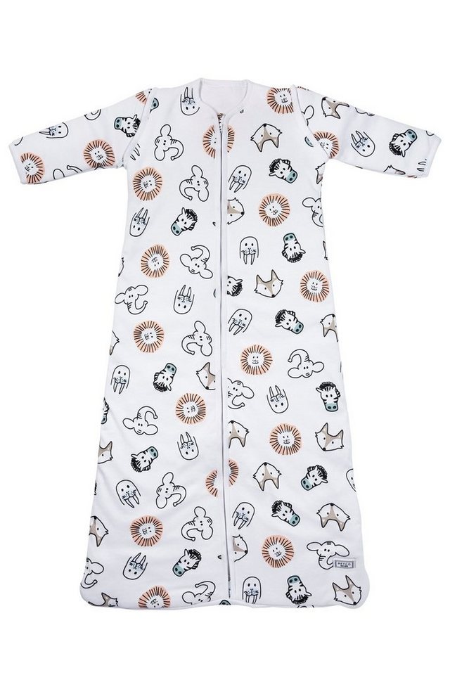 Meyco Baby Babyschlafsack Animal Multicolour (1 tlg), 110cm von Meyco Baby