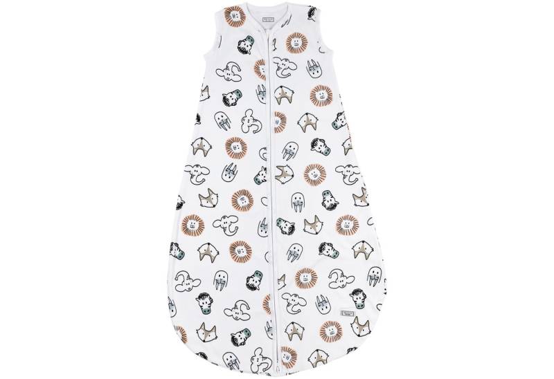 Meyco Baby Babyschlafsack Animal Multicolour (1 tlg), 74cm von Meyco Baby