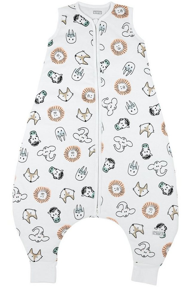 Meyco Baby Babyschlafsack Animal Multicolour (1 tlg), 80cm von Meyco Baby
