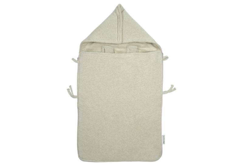 Meyco Baby Fußsack Sand Melange (1-tlg), 40x82cm von Meyco Baby