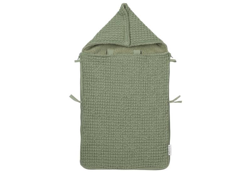 Meyco Baby Fußsack Olive Green (1-tlg), 40x82cm von Meyco Baby