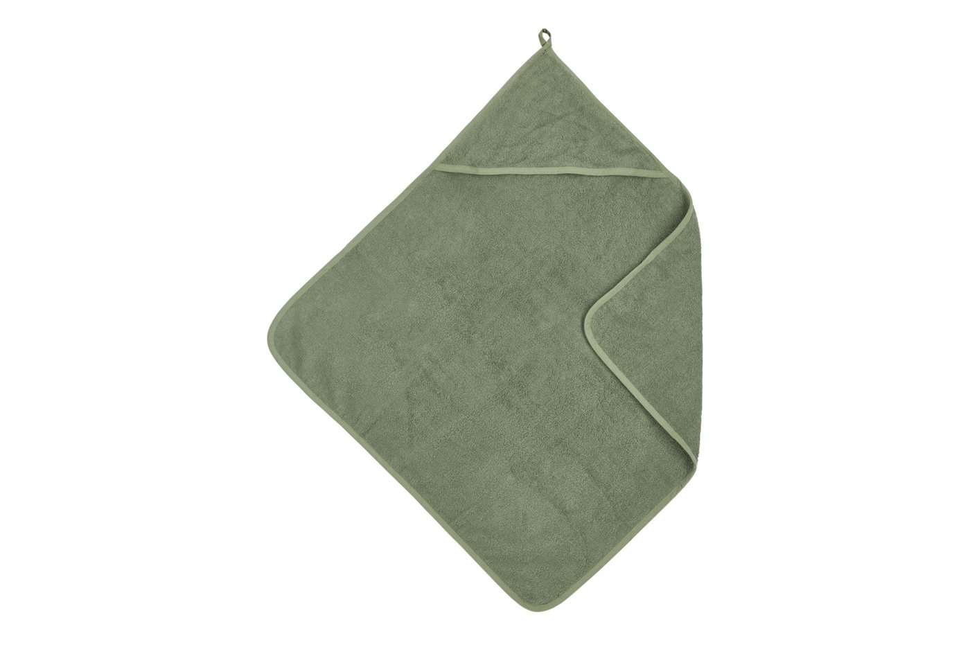 Meyco Baby Kapuzenhandtuch Forest Green, Frottee (1-St), 75x75cm von Meyco Baby