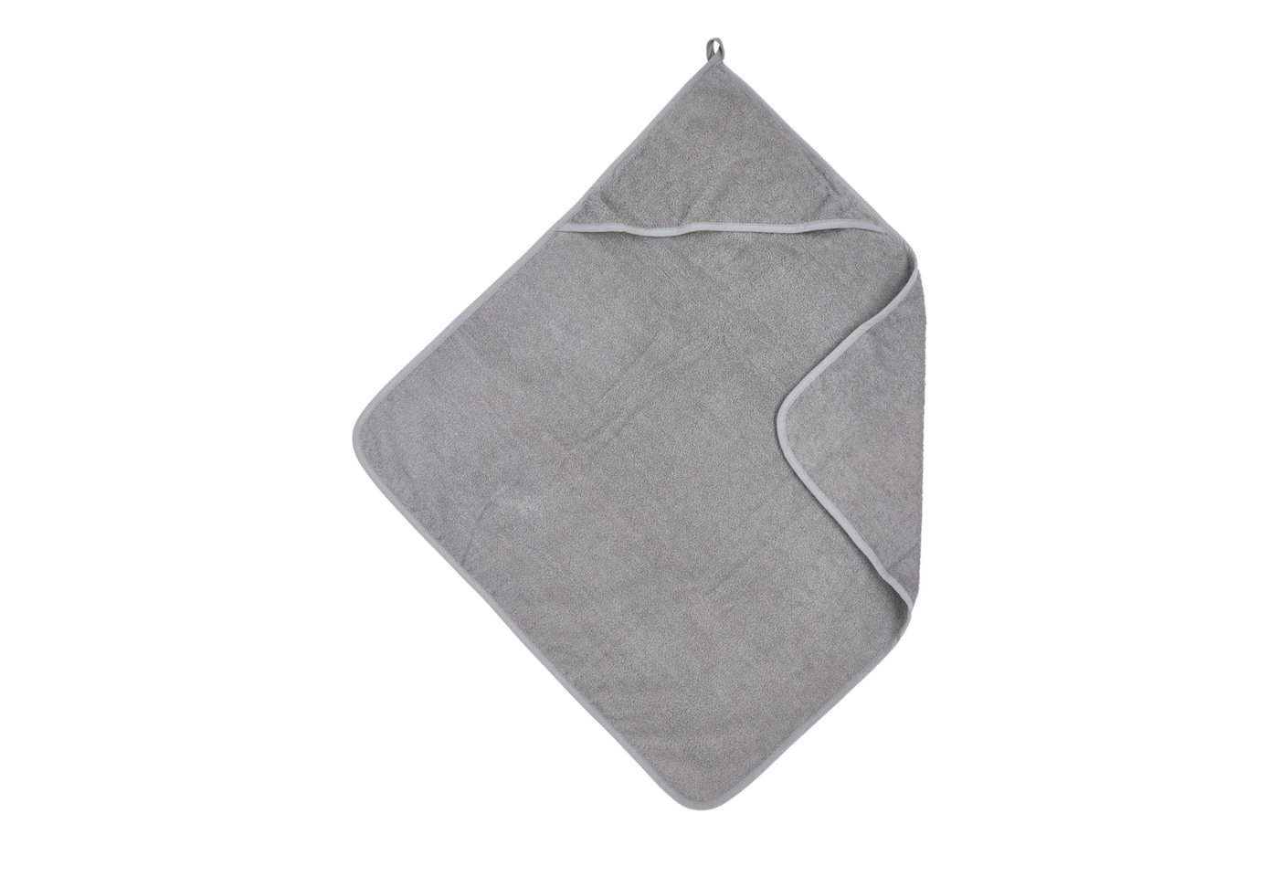 Meyco Baby Kapuzenhandtuch Grey, Frottee (1-St), 75x75cm von Meyco Baby