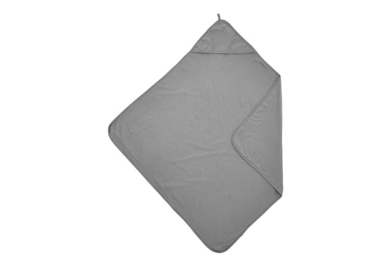 Meyco Baby Kapuzenhandtuch Grey, Jersey (1-St), 80x80cm - 1-pack von Meyco Baby