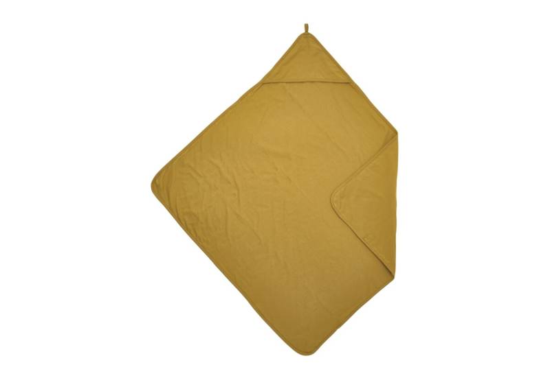 Meyco Baby Kapuzenhandtuch Honey Gold, Jersey (1-St), 80x80cm - 1-pack von Meyco Baby