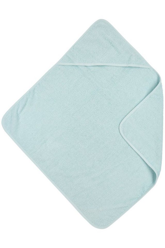 Meyco Baby Kapuzenhandtuch Uni Light Blue, Frottee (1-St), 75x75cm von Meyco Baby