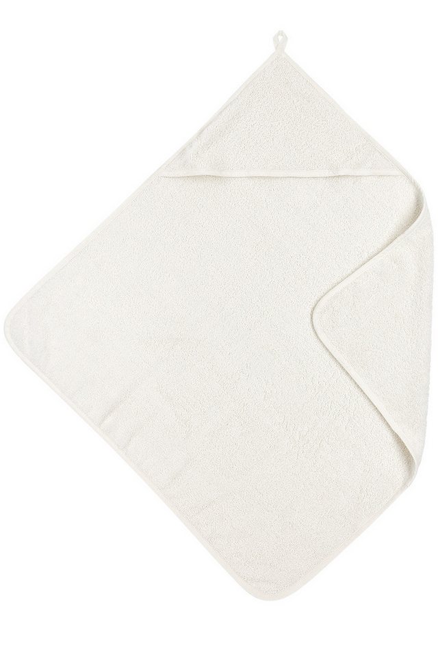 Meyco Baby Kapuzenhandtuch Uni Offwhite, Frottee (1-St), 75x75cm von Meyco Baby