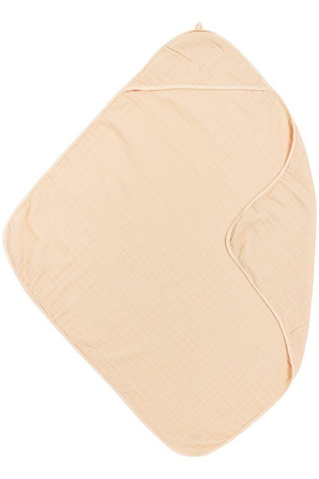 Meyco Baby Kapuzenhandtuch Uni Soft Peach, Jersey (1-St), 80x80cm von Meyco Baby