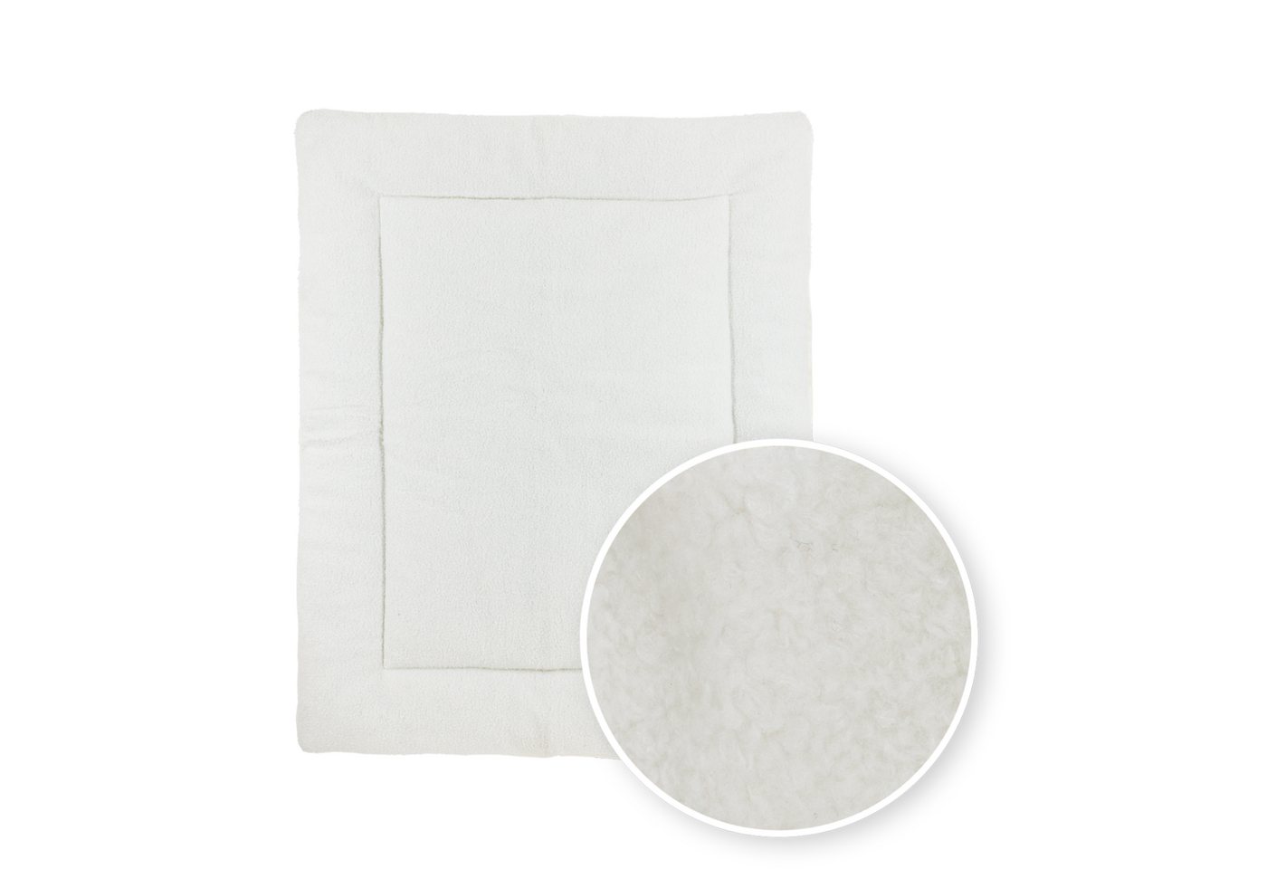 Meyco Baby Laufgittereinlage Offwhite, (1-tlg), 80x100cm von Meyco Baby