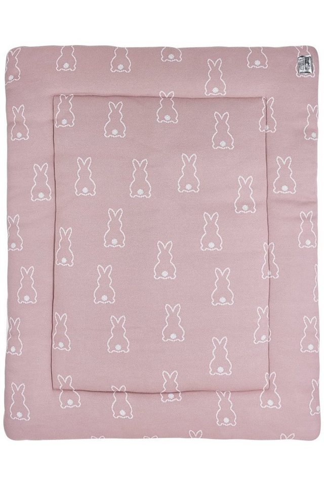 Meyco Baby Laufgittereinlage Rabbit Lilac, (1-tlg), 77x97cm von Meyco Baby