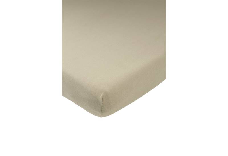 Meyco Baby Spannbettlaken Taupe, Jersey, Gummizug: Rundum, (1 Stück), 60x120cm - 1-pack von Meyco Baby