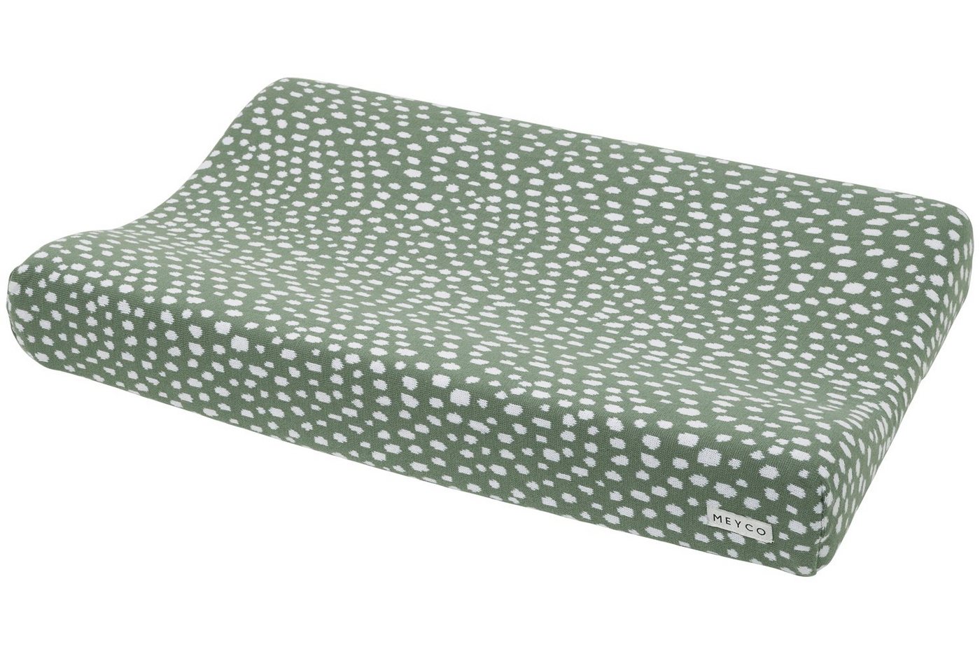 Meyco Baby Wickelauflagenbezug Cheetah Forest Green (1-tlg), 50x70cm von Meyco Baby