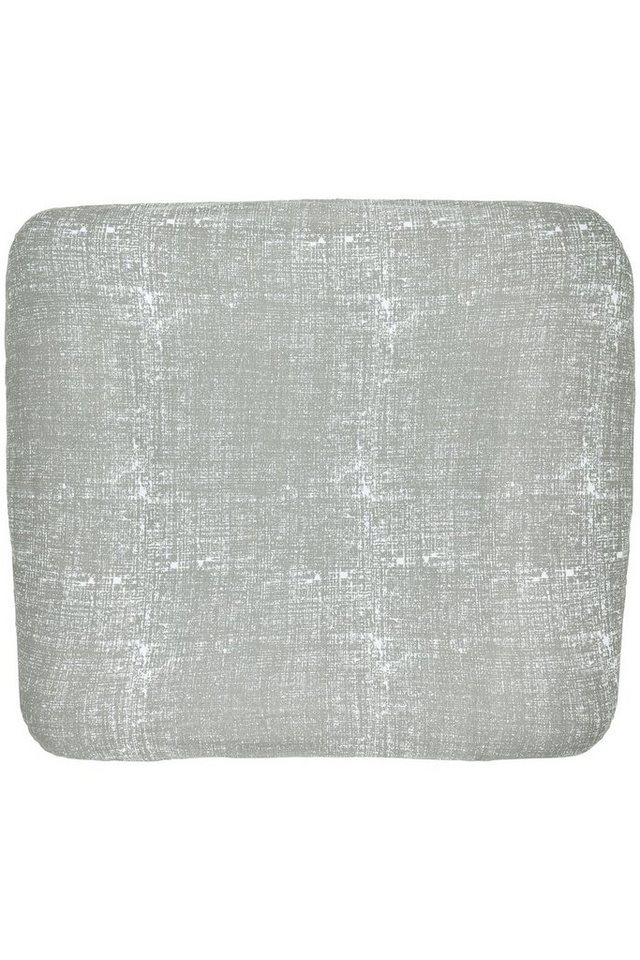Meyco Baby Wickelauflagenbezug Fine Lines Grey (1-tlg), 85x75cm von Meyco Baby