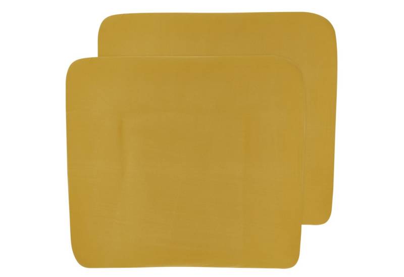 Meyco Baby Wickelauflagenbezug Honey Gold (2-tlg), 75x85cm - 2-pack von Meyco Baby