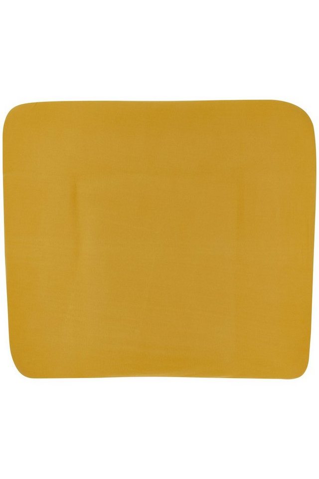 Meyco Baby Wickelauflagenbezug Uni Honey Gold (1-tlg), 85x75cm von Meyco Baby