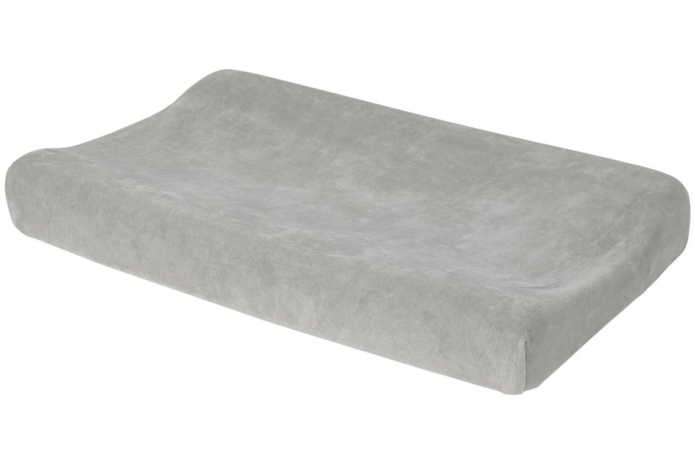 Meyco Baby Wickelauflagenbezug Velvet Light Grey (1-tlg), 50x70cm von Meyco Baby