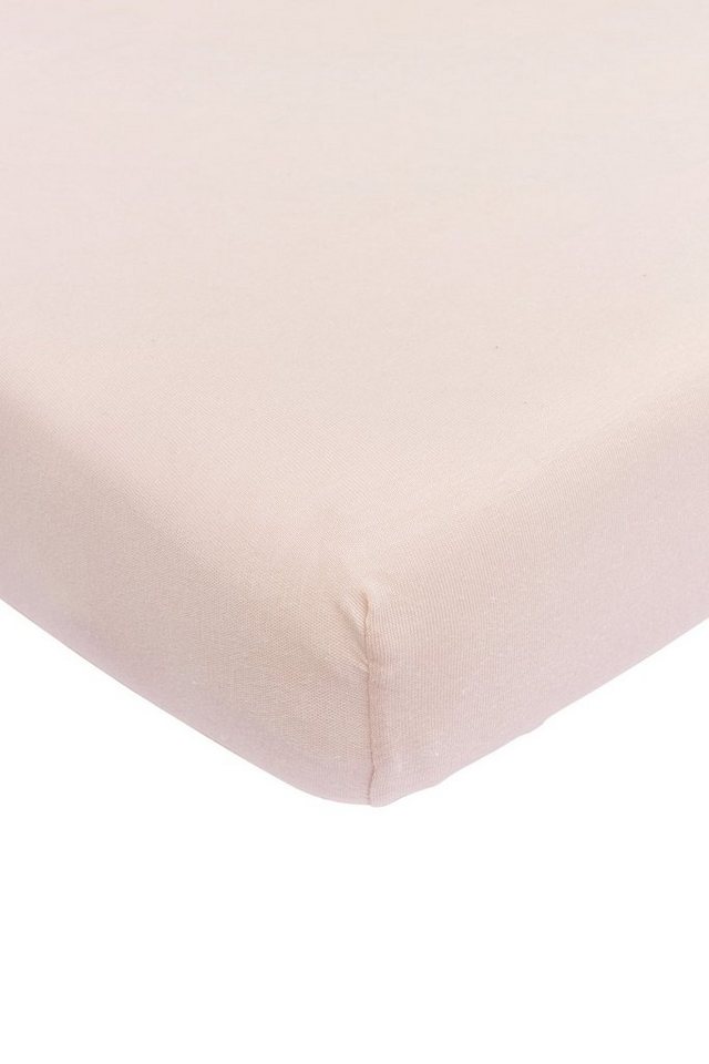 Spannbettlaken Uni Soft Pink, Meyco Baby, Jersey, Gummizug: Rundum, (1 Stück), 40x80/90cm von Meyco Baby