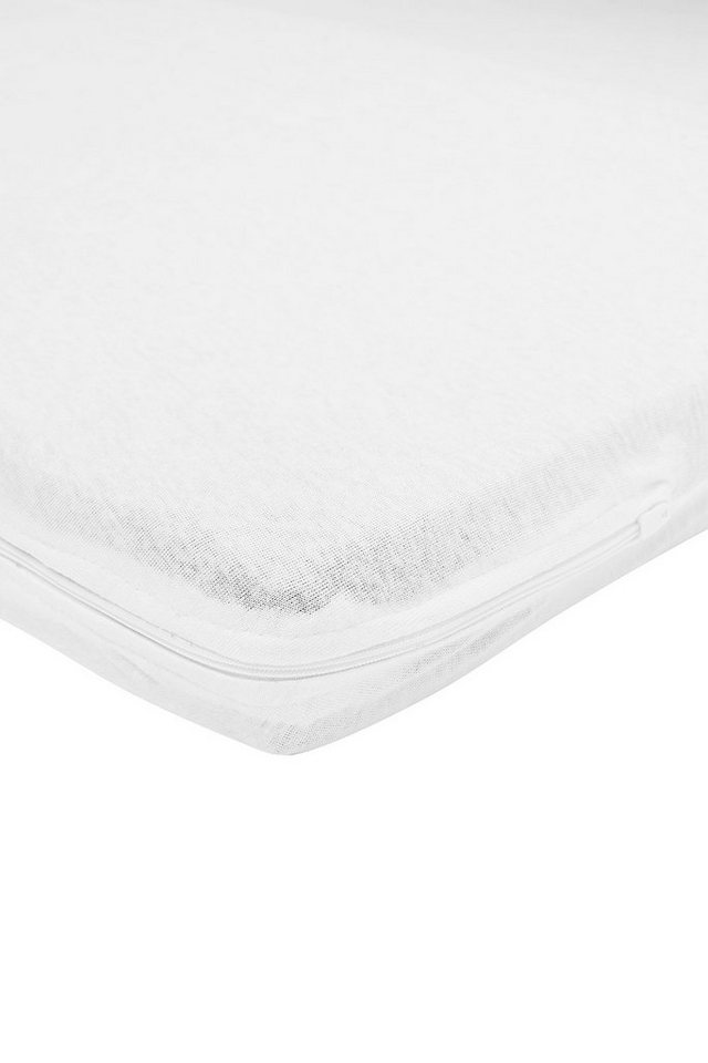 Spannbettlaken Uni White, Meyco Baby, Jersey, Gummizug: Rundum, (1 Stück), 60x120cm von Meyco Baby