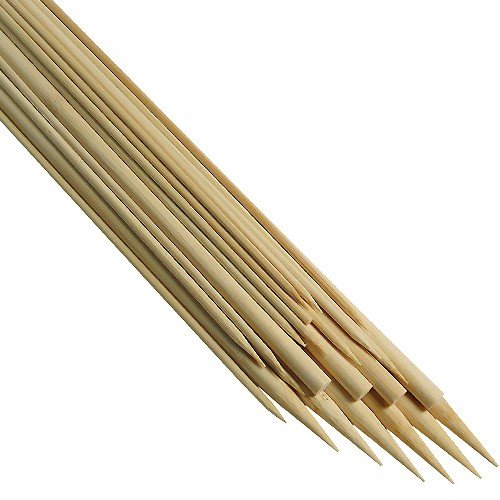 Holzstäbe einseitig gespitzt 3mm, Länge 30cm, 30 Stück von Meyco Hobby