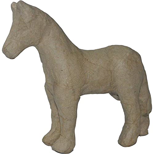 Meyco Pappart/Pappmachee Figur Pferd 11x 11cm Meyco Pappart/Pappmachee Figur Pferd 11x 11cm von Meyco