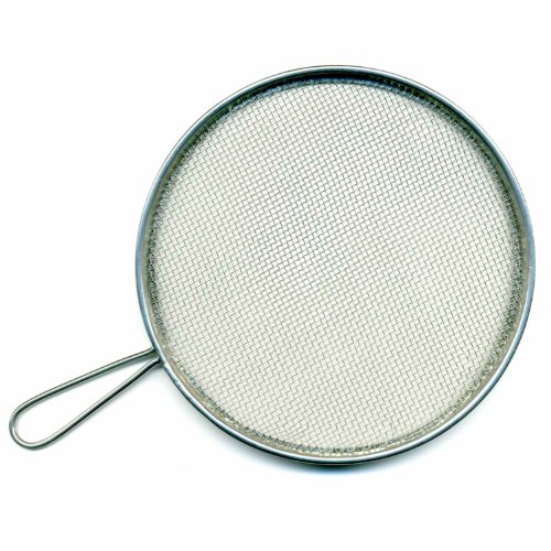 Meyco Spritzsieb, rund Ø 12 cm Malsieb aus Metall Reinigung Reinigungssieb Effekt von Meyco