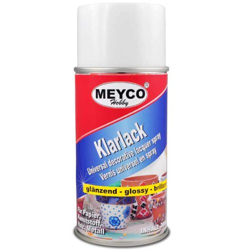Universal Klarlack Spray "Made In Germany", glänzend, 300ml von Meyco