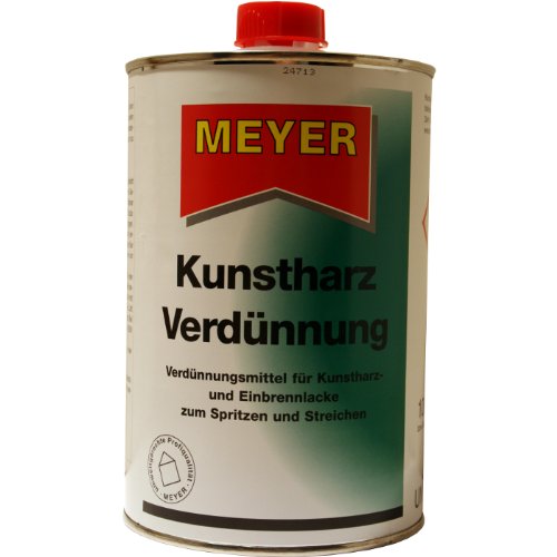 Kunstharzverdünnung, Verdünner, KH Verdünnung, Verdünnung, Alkydharz Verdünner, 1 Liter Kunstharzverdünnung, Verdünner, KH Verdünnung, Verdünnung, Alkydharz Verdünner, 1 Liter von Meyer Chemie
