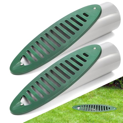 Mezchi 2 Stück 10,2 cm grün abgewinkelter Entwässerungsrost, Hofabflussstrahler für Hofabflusssysteme, abgewinkeltes Abflussrohr für Dachrinne, Fallrohrverlängerungen, Sumpfpumpenentladung Mezchi 2 Stück 10,2 cm grün abgewinkelter Entwässerungsrost, Hofabflussstrahler für Hofabflusssysteme, abgewinkeltes Abflussrohr für Dachrinne, Fallrohrverlängerungen, Sumpfpumpenentladung von Mezchi