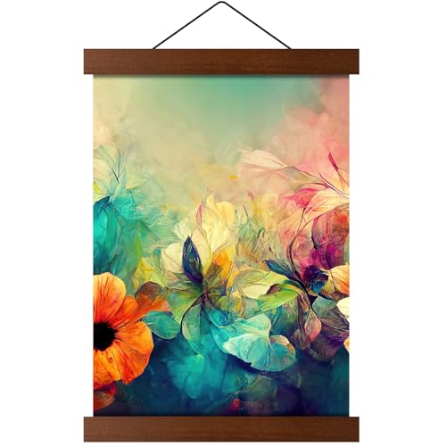 Posterleiste Holz 140 cm – Poster Aufhänger mit Magneten zum Aufhängen von Poster, Fotos, Diplome in beliebiger Länge – lenkt die Aufmerksamkeit auf das Plakat, ohne Montage, leicht aufzuhängen, Braun Posterleiste Holz 140 cm – Poster Aufhänger mit Magneten zum Aufhängen von Poster, Fotos, Diplome in beliebiger Länge – lenkt die Aufmerksamkeit auf das Plakat, ohne Montage, leicht aufzuhängen, Braun von MG Design
