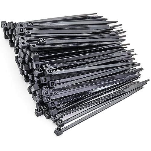 200 Stück Mini Kabelbinder Schwarz, 100 x 2.5 mm MgcTolBox Nylon Kabelbinder UV-Beständig | Kabelbinder Schwarz Set für Kabelmanagement, Gartenarbeit, Draussen von MgcTolBox