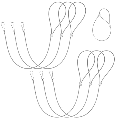 6 -pcs -Gate -Latch -Kabel ziehen, verstellbare Zinklegungs -Gate -Latch -Ziehen für Metall Holzzäune Garten Hinterhof -Türkabel von Mgonwl