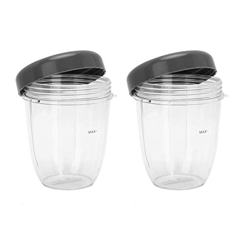 Mgoodoo Ersatz für Nutri Bullet Zubehör Ersatzteile für Entsafter 600 W/900 W, Becher Ersatzbecher 32OZ von Mgoodoo