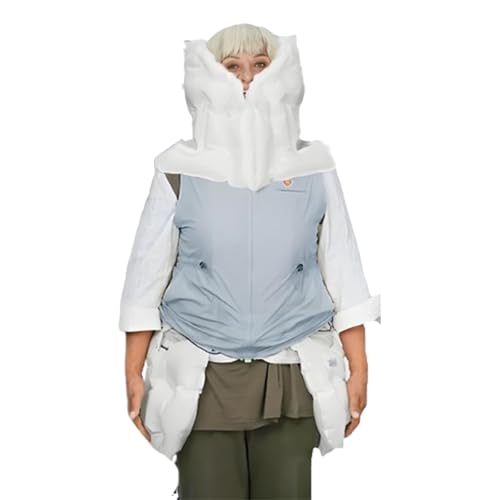 Anti-Fall-Airbag-Weste, intelligente Anti-Fall-Kleidung für ältere Menschen, intelligente Airbag-Weste, für ältere Menschen, 270 ° Rundumschutz,Women'ssize:gray-2XL von MhWrughts