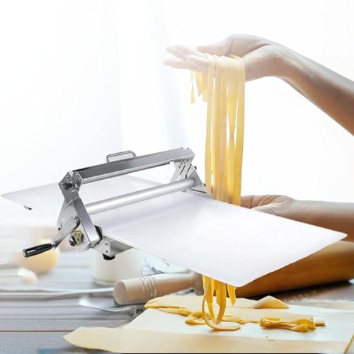 MhWrughts Professioneller Faltbarer Teigroller, Faltbarer Teigroller - Professionelle manuelle Rolle mit Einstellbarer Dicke, 2 Größen zur Auswahl, für Croissants, Gebäck und Fondants,RS201 MhWrughts Professioneller Faltbarer Teigroller, Faltbarer Teigroller - Professionelle manuelle Rolle mit Einstellbarer Dicke, 2 Größen zur Auswahl, für Croissants, Gebäck und Fondants,RS201 von MhWrughts