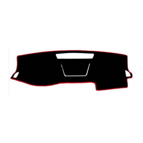 Mhfdpp Auto Armaturenbrett Matte für Skoda Karoq Dashboard Abdeckung Kratzfest Dashmat rutschfeste Instrumententafel Licht Zu Vermeiden,LHD-Black von Mhfdpp