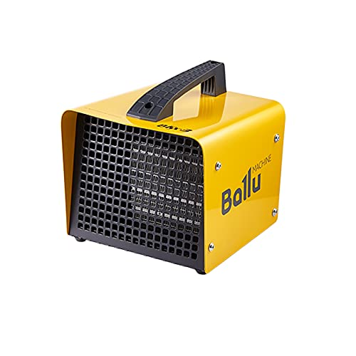 Ballu BKX-3 Keramik Heizlüfter Elektroheizer 2 Heizstufen 1000W/2000W Bauheizer mit Thermostat Elektroheizgebläse Heizstrahler Heizgerät - für Baustelle Haus Werkstatt Wohnung Garage Tragbar von Mi-Heat