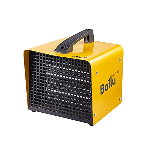 Ballu BKX-5 Keramik Heizlüfter Elektroheizer 2 Heizstufen 1800W/3000W Bauheizer mit Thermostat Elektroheizgebläse Heizstrahler Heizgerät - für Baustelle Haus Werkstatt Wohnung Garage Tragbar von Mi-Heat