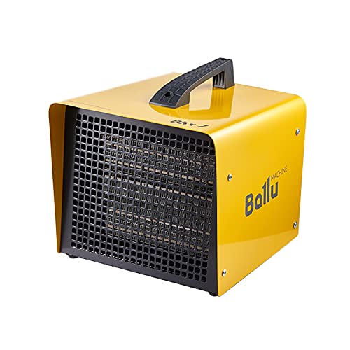 Ballu BKX-7 Keramik Heizlüfter Elektroheizer 2 Heizstufen 2500W/5000W Bauheizer mit Thermostat Elektroheizgebläse Heizstrahler Heizgerät - für Baustelle Haus Werkstatt Wohnung Garage Tragbar von Mi-Heat