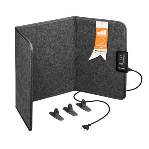 Gaming Tisch Heizung mobile Tischheizung für Zocker bis 60°C faltbares Infrarot Heizpaneel 51x100cm 260 Watt Schreibtischheizung heizwand Gaming Tisch Heizung mobile Tischheizung für Zocker bis 60°C faltbares Infrarot Heizpaneel 51x100cm 260 Watt Schreibtischheizung heizwand von Mi-Heat