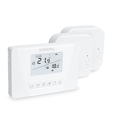 Programmierbares Funk-Thermostat Raumregler Set Mi-300S RF mit 2 Empfängern von Mi-Heat