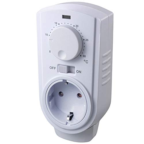 ST35 Analog Thermostat-regler Steckdosen-Thermostat mit Fühler, Heizen von Mi-Heat