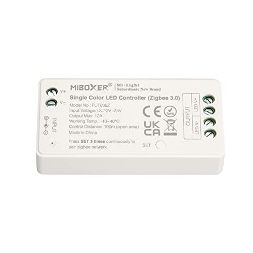 FUT036Z Zigbee Controller einfarbige Dimmer 12-24V 1 Kanal 12A von Mi Light