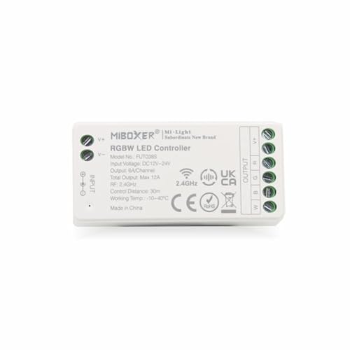 Mi Light Empfänger Controller Steuerung Dimmer 2.4G 12/24V 12A | Small | RGB+W von Mi Light