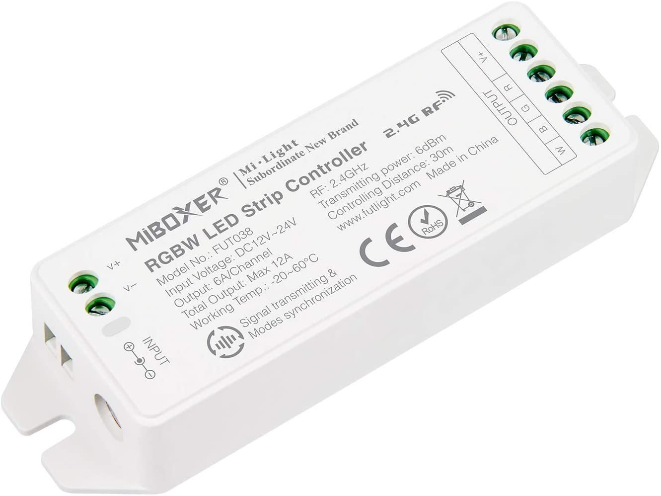 Mi Light LED-Streifen Miboxer 2,4 GHz RGBW RGB + weißer LED-Streifenregler von Mi Light