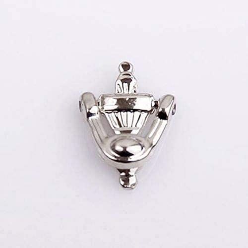 Mi Arte Store Türklopfer, Silber, 14 x 18 mm von Mi Tienda De Arte