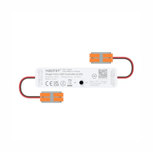MiBoxer Mini LED Controller DC-Klemmen 12/24V | 2.4G RF Single Collor | max. 6A | MLR2 MiBoxer Mini LED Controller DC-Klemmen 12/24V | 2.4G RF Single Collor | max. 6A | MLR2 von MiBoxer